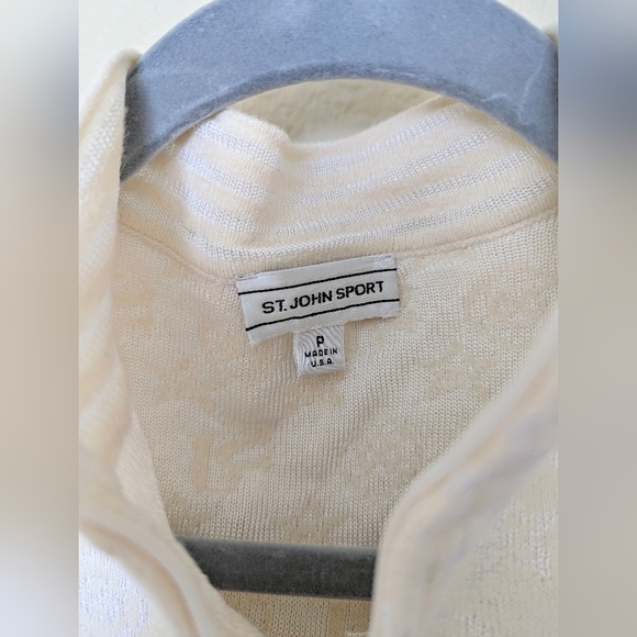 St. John Sport Zip Cardigan - Picture 2 of 7